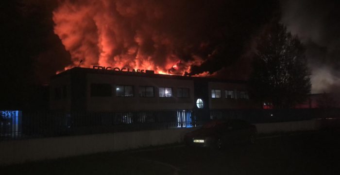 incendiu Frigoglass